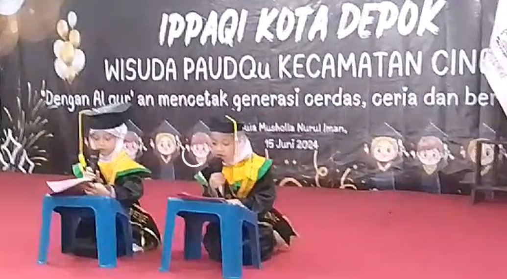 Pelepasan Santri PAUDQu Kecamatan Cinere-Depok
